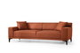 Atelier Del Sofa Petra 3 - Sofá de 3 Plazas Naranja